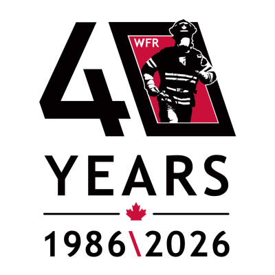WFR Wholesale Fire & Rescue 40th Anniversary Logo