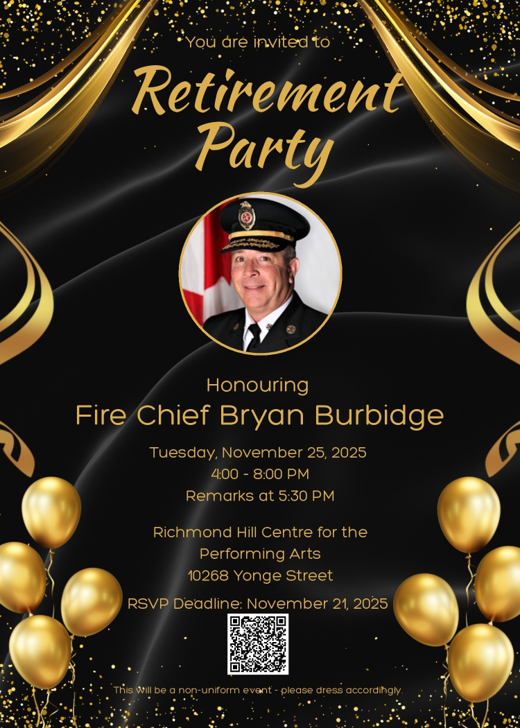 Bryan Burbidge Retirement