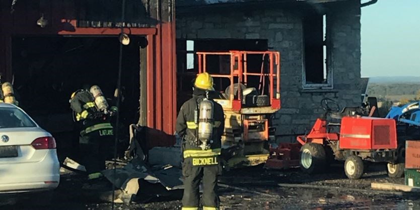 In a flash: Clearview firefighters caught in flashover while battling home blaze