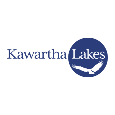 Kawartha Lakes Municipality Logo wth Osprey in Sun