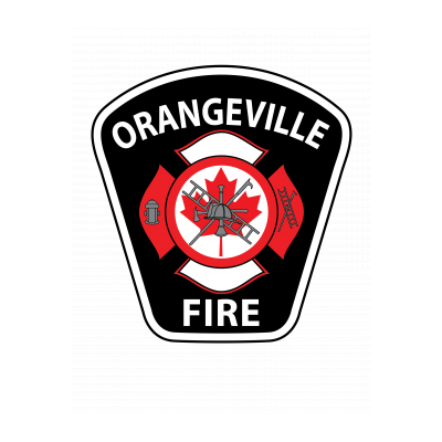 Fire Crest Logo for Orangeville Fire Services