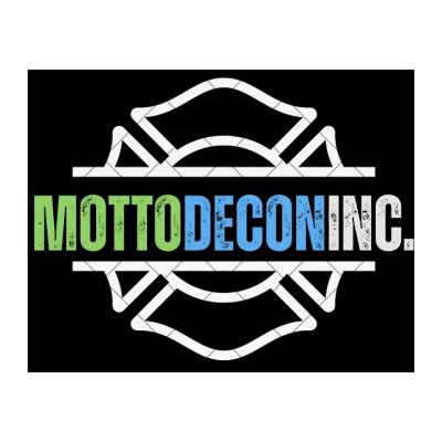 MottoDeconInc with Maltese firefighter emblem