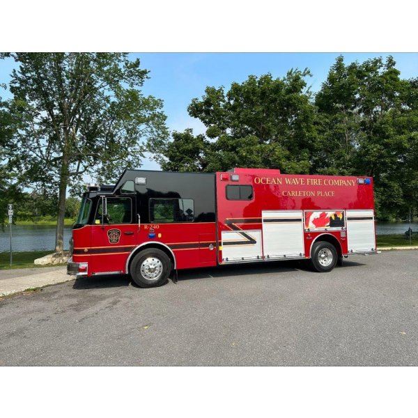 2010 Spartan Gladiator Rescue Truck, Single Axle