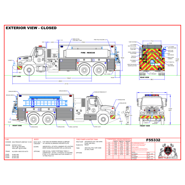 2025 Stock Pumper Tanker
