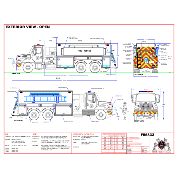 2025 Stock Pumper Tanker
